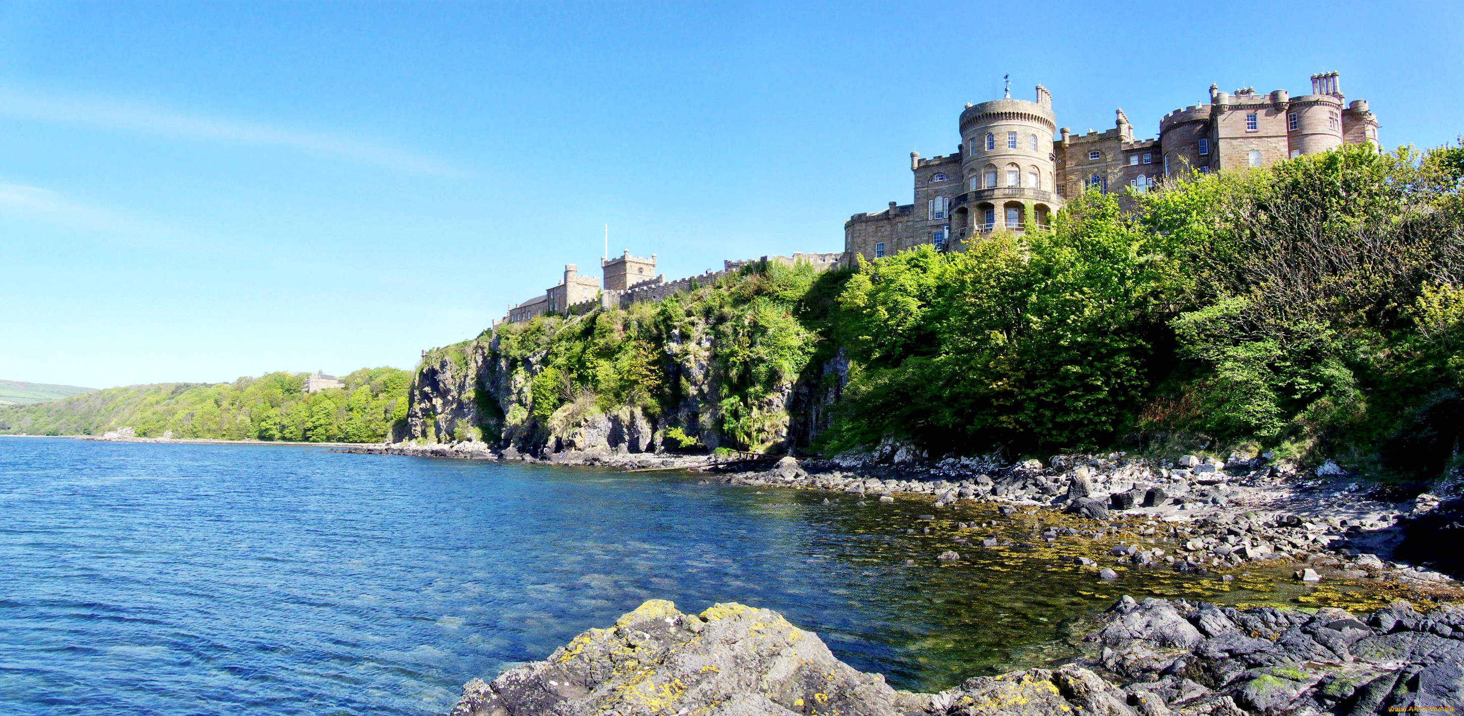 culzean, castle, from, the, sea, , , , , , , , 